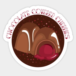 Chocolate Covered Cherry Cordials Sticker